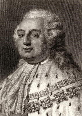 Louis XVI (1754-93) King of France (engraving) od English School, (19th century)