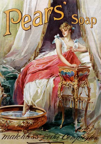 Advertisement for 'Pears' Soap' od English School, (19th century)