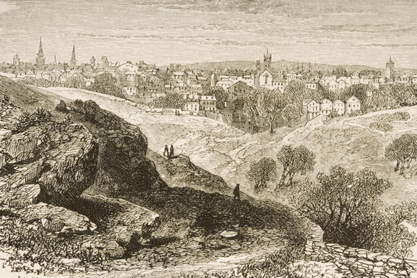 Salem, in c.1870, from 'American Pictures' published by the Religious Tract Society, 1876 (engraving od English School, (19th century)