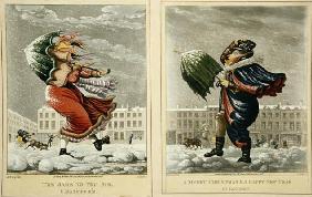 A Merry Christmas and a Happy New Year in London: And the Same to You, Sir, and Many of 'Em, engrave