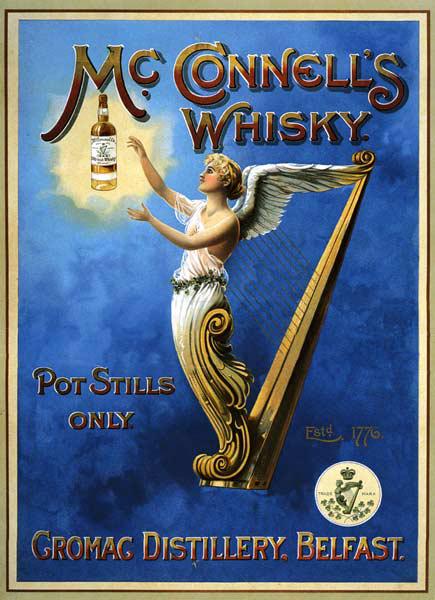 Poster advertising McConnell's Whisky