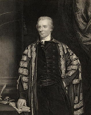 William Pitt the Younger (1759-1806) (engraving) od English School, (19th century)