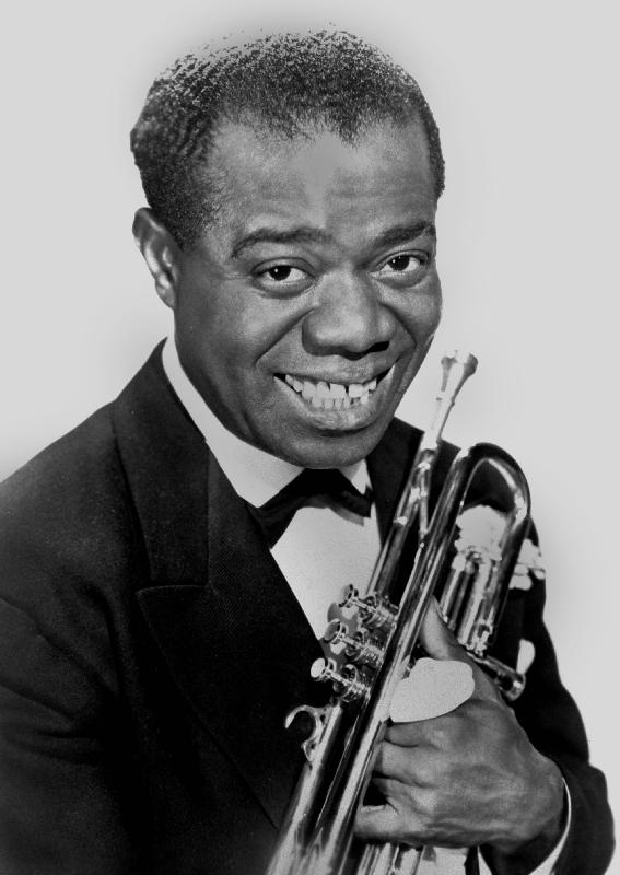 Louis Armstrong od English Photographer, (20th century)