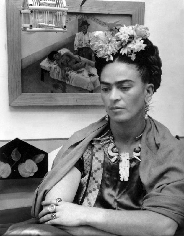 Mexican painter Frida Kahlo od English Photographer, (20th century)