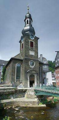 evangelische Kirche Monschau od Erich Teister