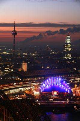 Köln von oben od Erich Teister