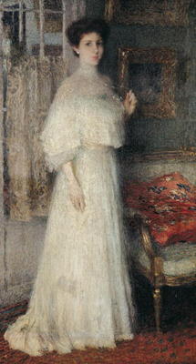 Portrait of Madame Masson (oil on canvas) od Ernest-Joseph Laurent