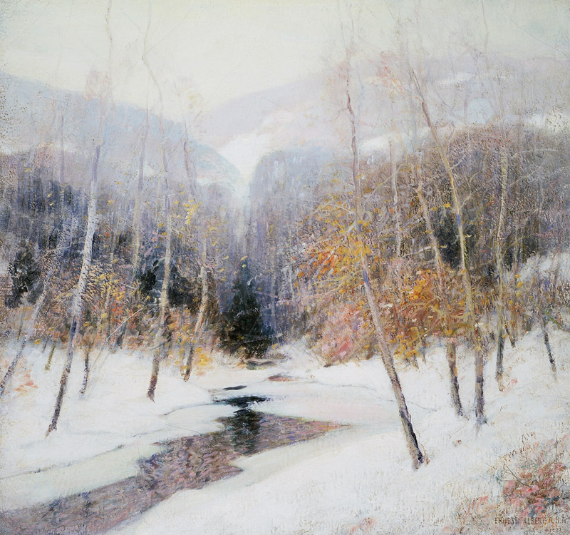 Schneefall (Snowfall) od Ernest Albert