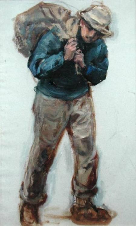 Newlyn Fisherman od Ernest Albert Waterlow