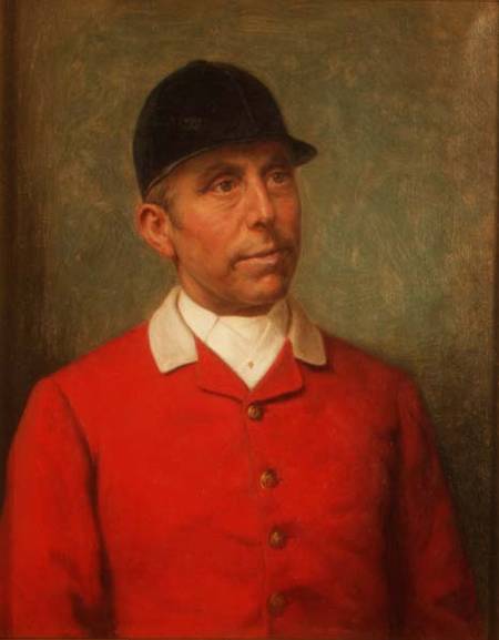 Huntsman, believed to have been a Master of the Pytchley Hunt od Ernest Gustave Girardot