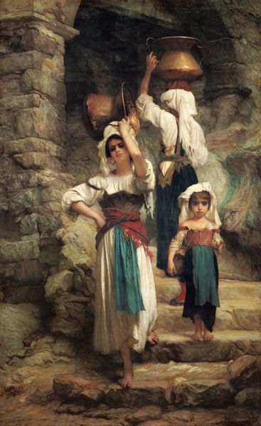The water bearers od Ernest Hébert