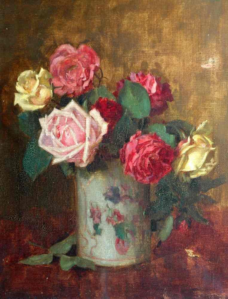Roses od Ernest Higgins Rigg
