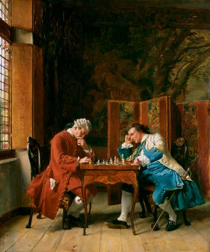 The Chess Players od Ernest Meissonier