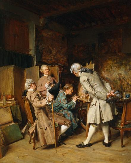 The Art Lovers, or The Painter