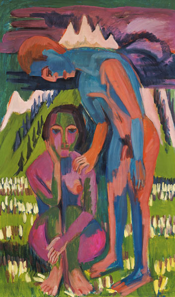 Black spring od Ernst Ludwig Kirchner