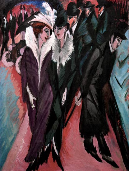 The Strasse od Ernst Ludwig Kirchner