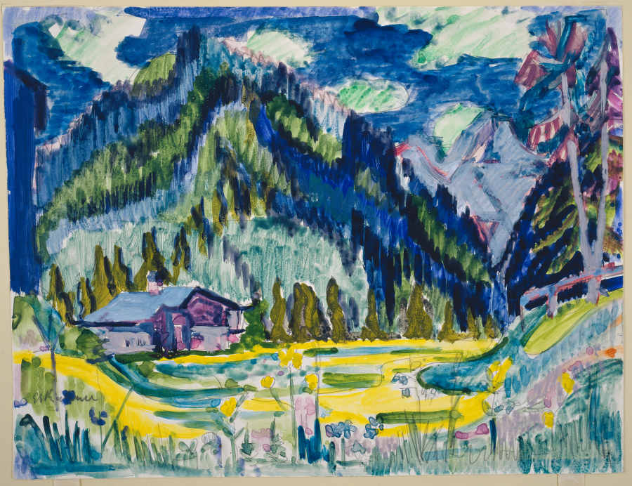 Wild Ground od Ernst Ludwig Kirchner