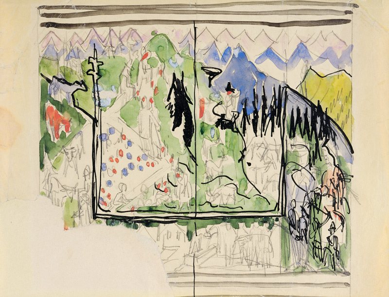 Life (Gujer Design) od Ernst Ludwig Kirchner