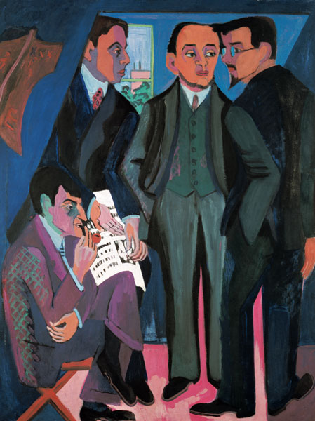 Artists Community od Ernst Ludwig Kirchner