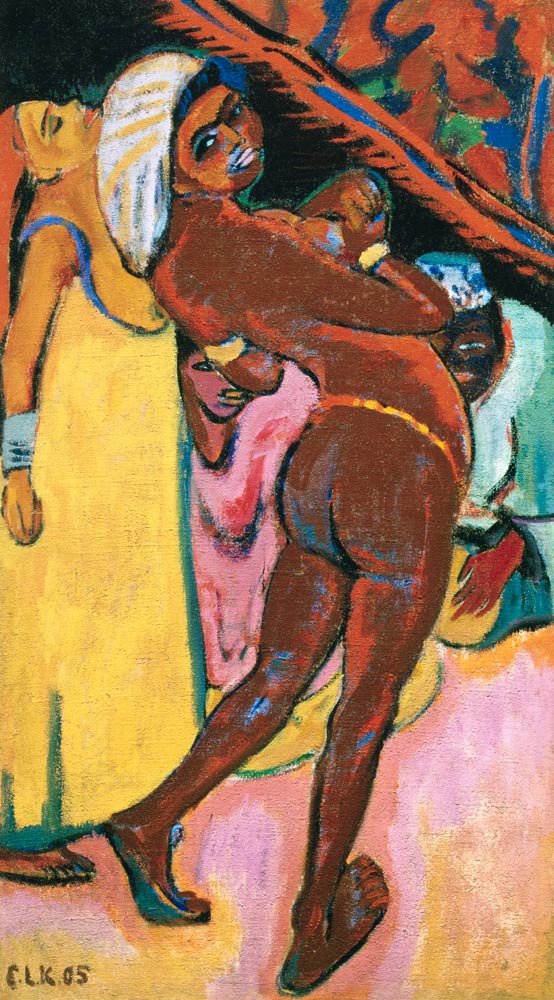 Negro dancer od Ernst Ludwig Kirchner