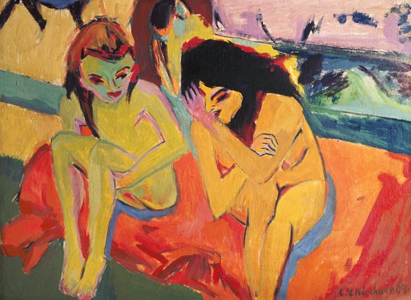 Two girls od Ernst Ludwig Kirchner