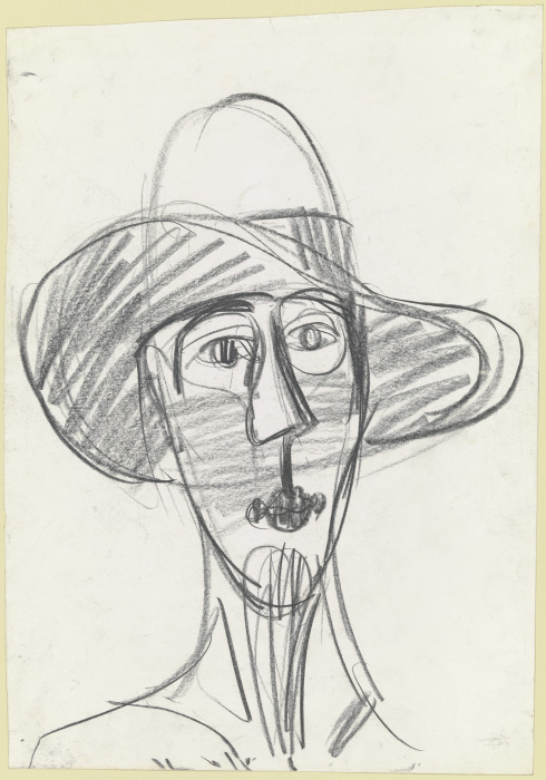 Bildnis der Ester Haufler od Ernst Ludwig Kirchner