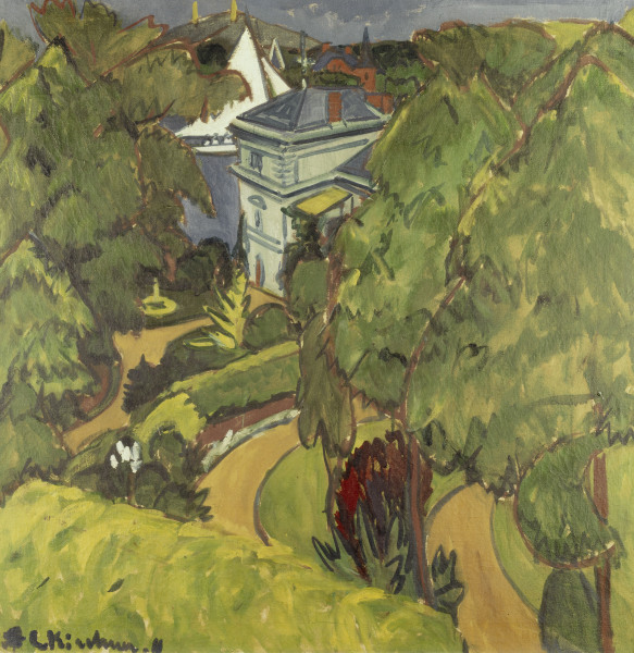 Landscape od Ernst Ludwig Kirchner