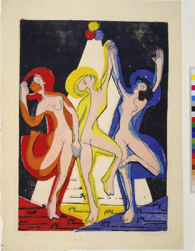 Farbentanz od Ernst Ludwig Kirchner