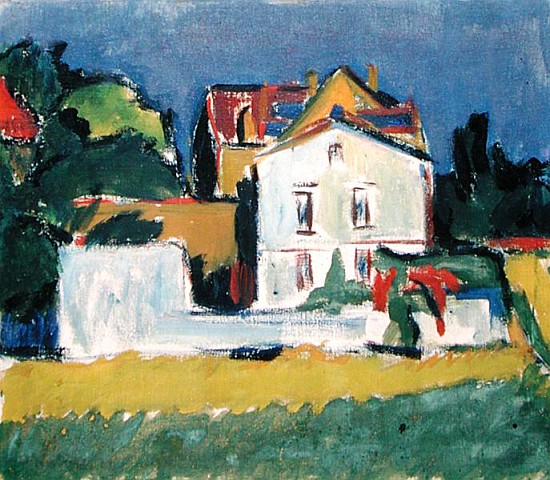 House in a Landscape od Ernst Ludwig Kirchner