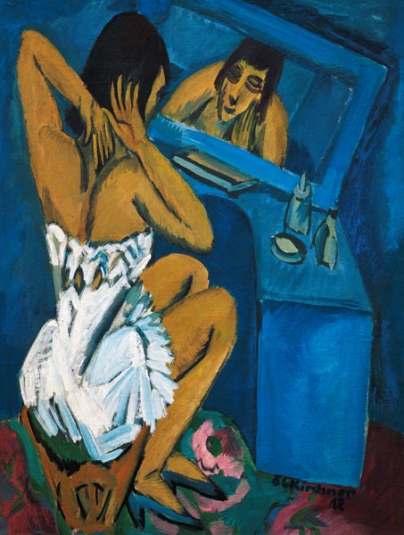 Woman before the Mirror od Ernst Ludwig Kirchner