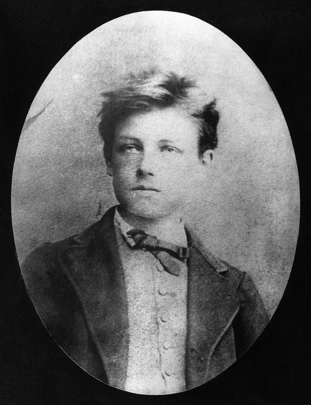 Portrait of Arthur Rimbaud (1854-91), c.1870 (b/w photo)  od Etienne Carjat