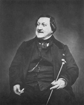Portrait of Gioachino Rossini (1792-1868)