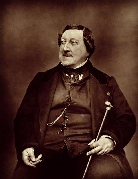 Gioacchino Rossini (1792-1868) from ''Galerie Contemporaine'' - Etienne Carjat