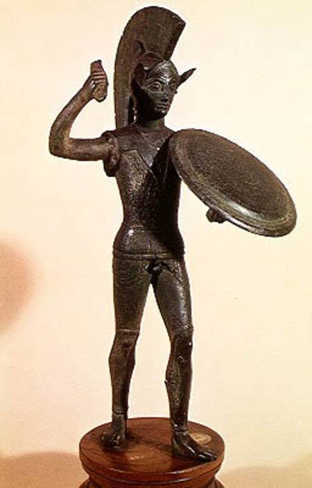 The God Mars or a Warrior od Etruscan