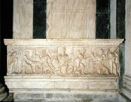 Sarcophagus od Etruscan