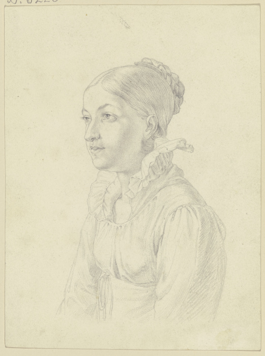 Portrait of a lady od Eugen Eduard Schäffer