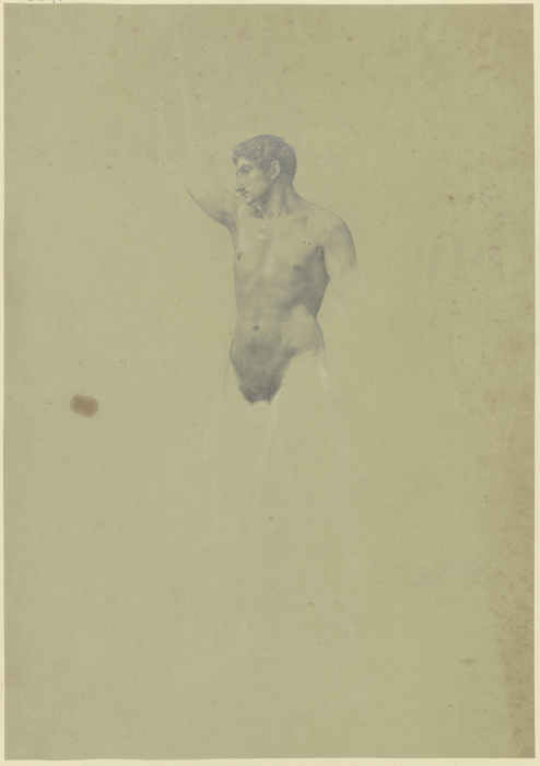Male nude od Eugen Eduard Schäffer