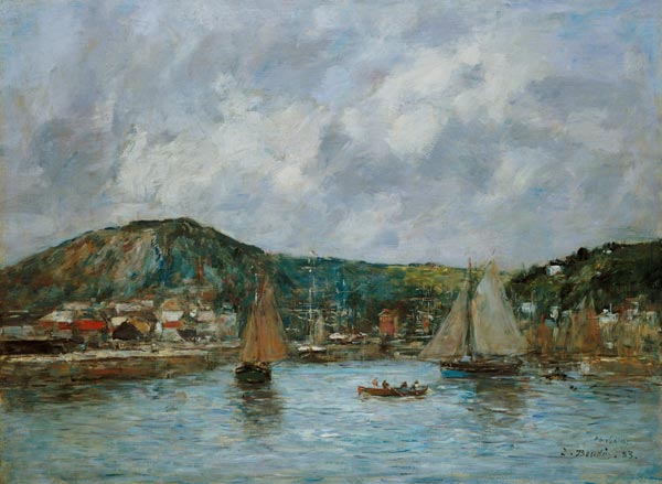Cherbourg od Eugène Boudin