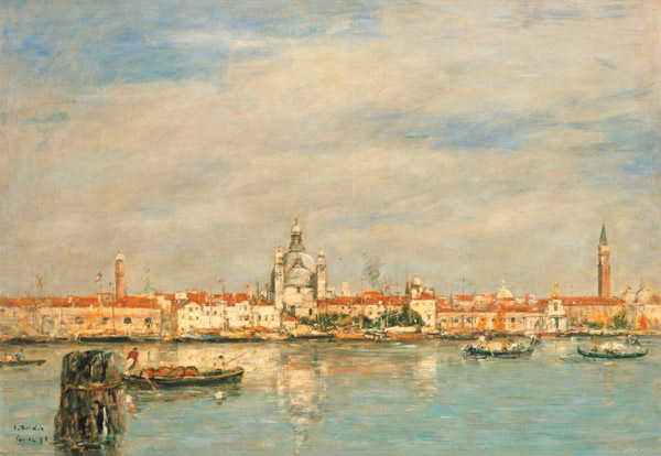 View of Venice od Eugène Boudin
