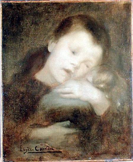 Child with a Doll od Eugène Carrière