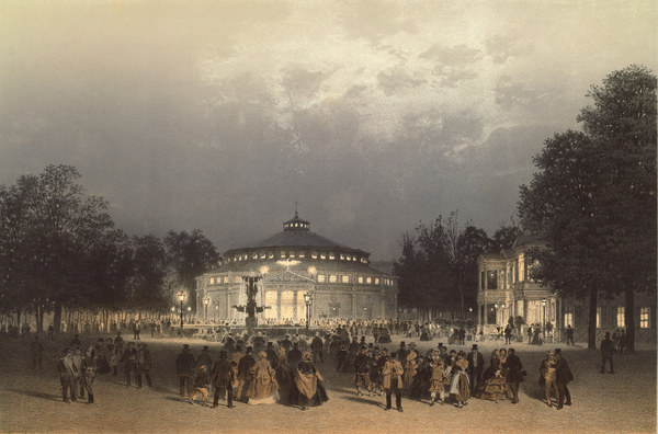 Paris, Cirque de lImperatrice od Eugène Ciceri