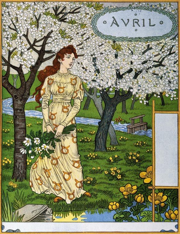 April od Eugene Grasset