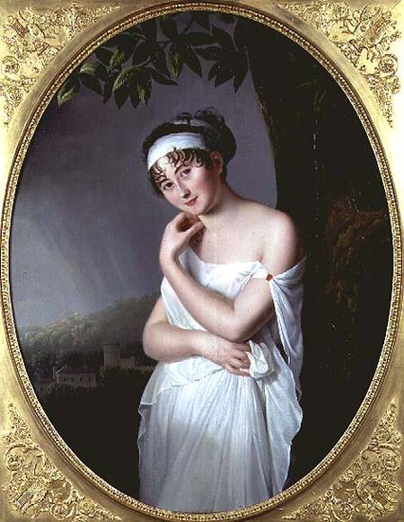 Portrait of Madame Recamier (1777-1849) od Eulalie Morin