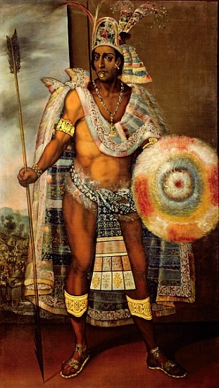 Portrait of Montezuma II od European School