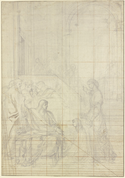 Christus bei Maria und Martha od Eustache Le Sueur
