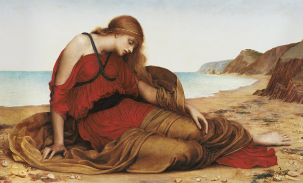 Ariadne at Naxos od Evelyn de Morgan