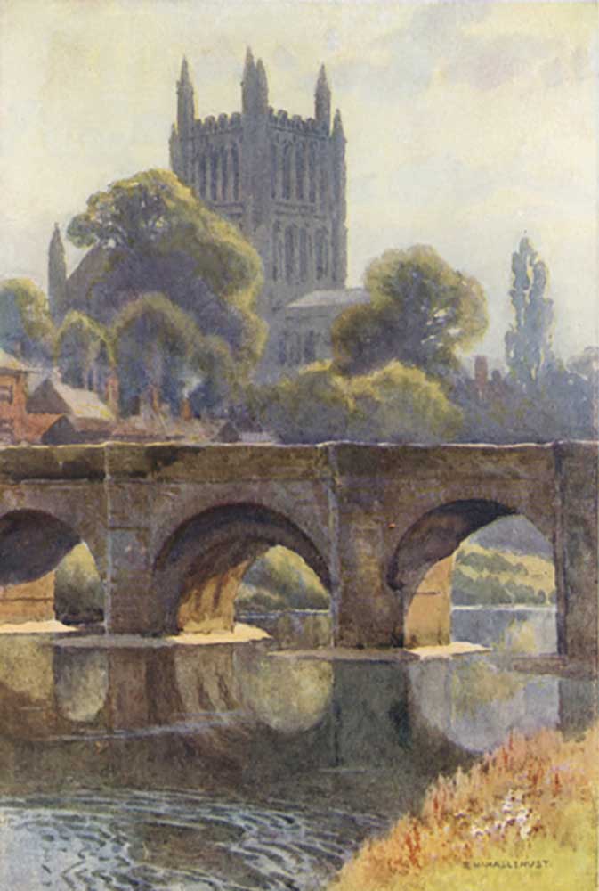 Old Wye Bridge od E.W. Haslehust