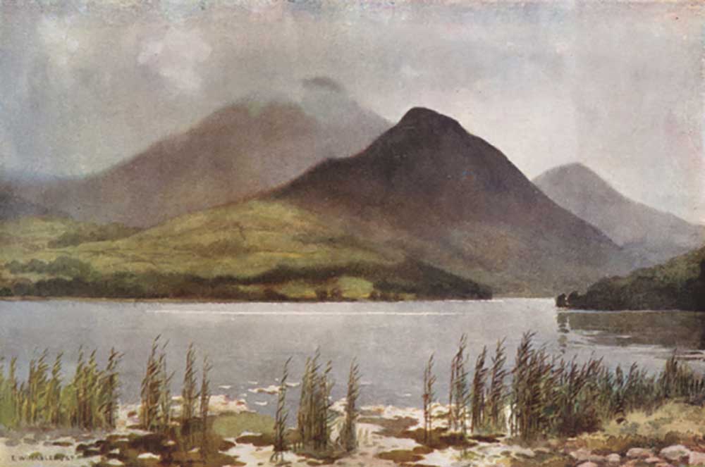 Bassenthwaite Lake and Skiddaw od E.W. Haslehust