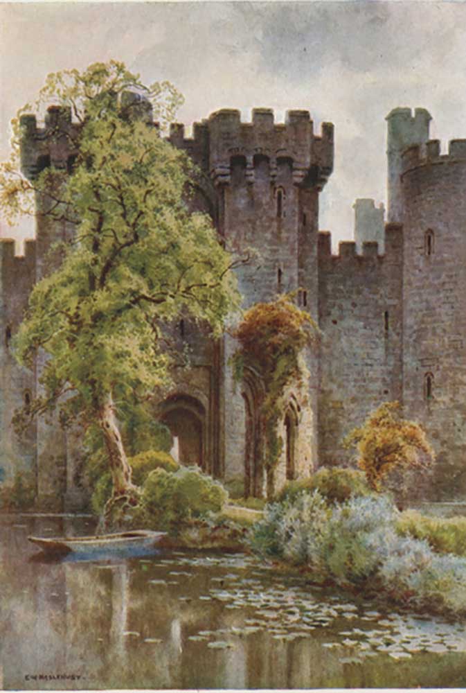 Bodiam Castle od E.W. Haslehust