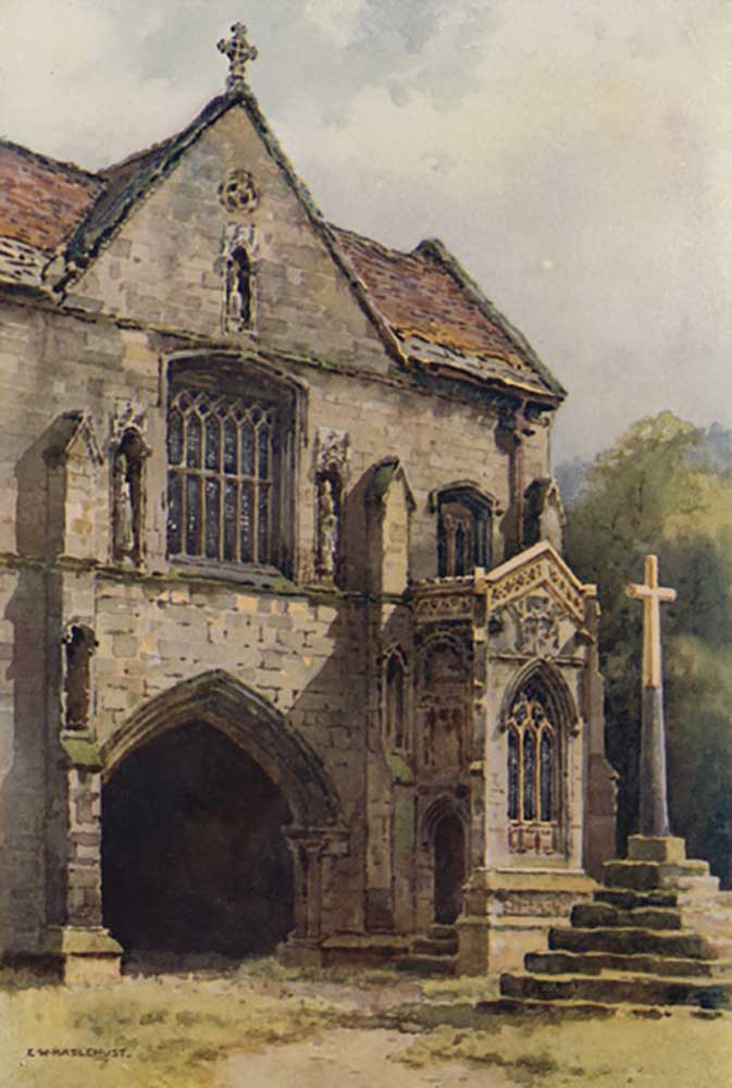 The Priory Gateway, Worksop od E.W. Haslehust